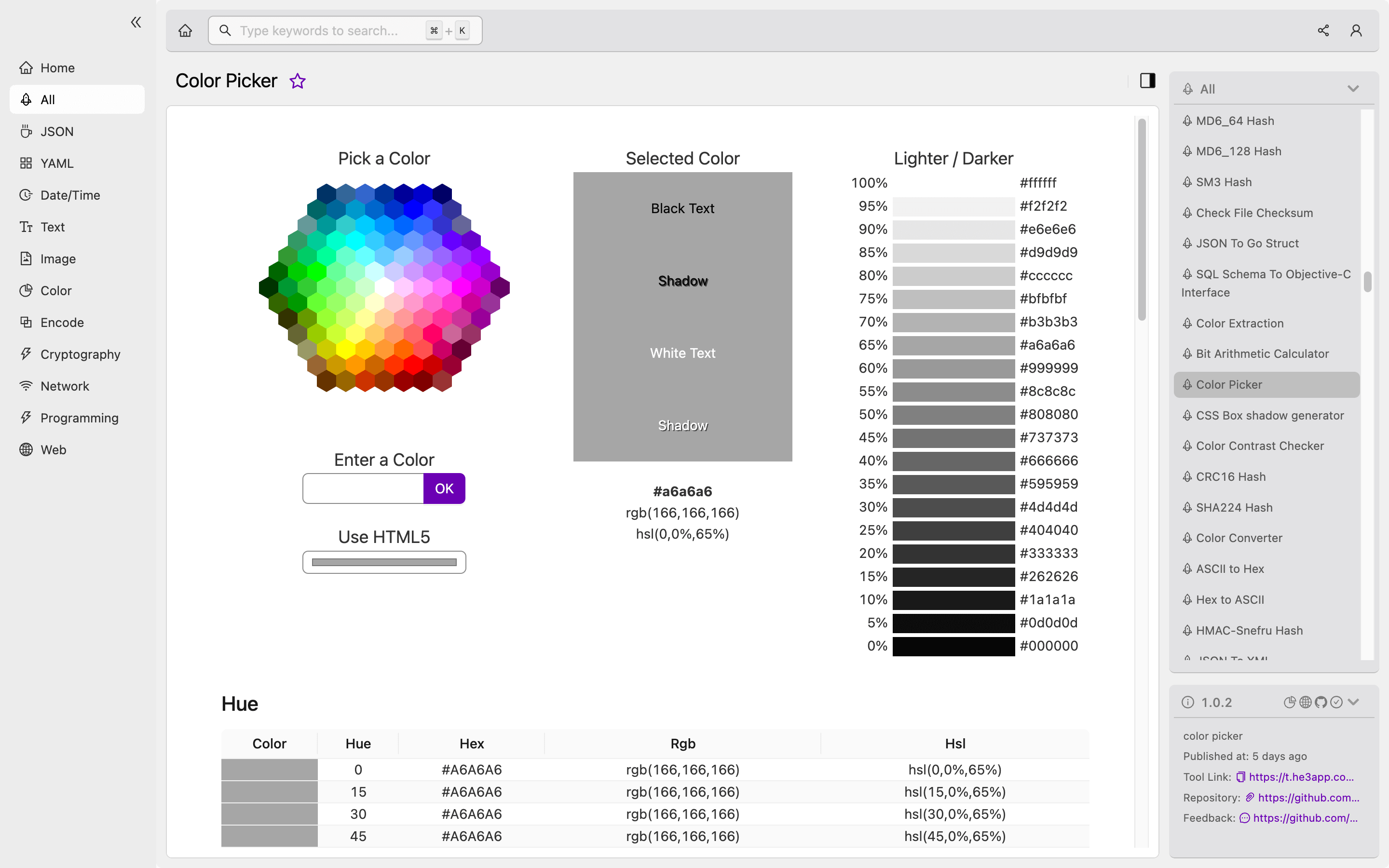 Exploring Color Picker A Handy Tool For Developers